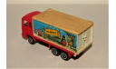 1/100 Majorette Saviem Container Truck (6x4) red, France, масштабная модель, Majorette (made in France), scale100