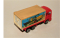1/100 Majorette Saviem Container Truck (6x4) red, France, масштабная модель, Majorette (made in France), scale100