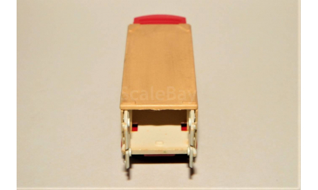 1/100 Majorette Saviem Container Truck (6x4) red, France, масштабная модель, Majorette (made in France), scale100
