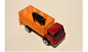 Matchbox Superfast Enimals Truck (4x2) 1976 orange metallic, с фигуркой быка - символа 2021 года!, масштабная модель, Made in England, scale0