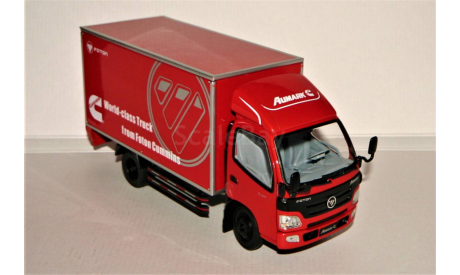 1/24 Dealer Model FOTON Cummins Aumark C (4x2) Fourgon dark red, масштабная модель, FOTON Motor Group, scale24