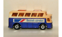 Matchbox Airport Express Coach (4x2) British Airways 1977 blue metallic/beige, England, масштабная модель, Matchbox, made in England, scale0