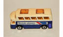 Matchbox Airport Express Coach (4x2) British Airways 1977 blue metallic/beige, England, масштабная модель, Matchbox, made in England, scale0