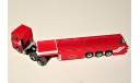 1/87 Herpa MAN TGX 26.480 (6x2) Special Transport red, Germany, масштабная модель, HERPA Miniaturmodelle, scale87