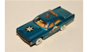 1/70 Majorette American POLICE Car #7, 4-Door Sedan, blue metallic, USA, масштабная модель, Majorette (made in France), scale0