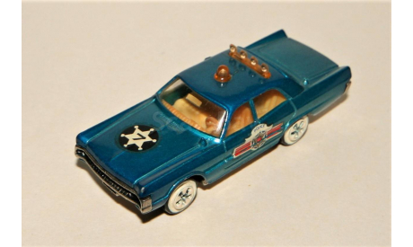 1/70 Majorette American POLICE Car #7, 4-Door Sedan, blue metallic, USA, масштабная модель, Majorette (made in France), scale0