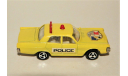 1/70 Majorette American POLICE Patrol Car, 4-Door Sedan, lemon, USA, масштабная модель, Majorette (made in France), scale0