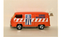 1/60 Majorette Volkswagen Transporter T2 (4x2) Service Autoroute 1979, orange, Germany, масштабная модель, Majorette (made in France), scale0