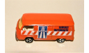 1/60 Majorette Volkswagen Transporter T2 (4x2) Service Autoroute 1979, orange, Germany, масштабная модель, Majorette (made in France), scale0