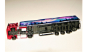 1/87 Herpa MAN TGX 18.440 (4X2) Weihnachtstruck 2012 dark red met./blue, масштабная модель, scale87