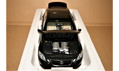 1/18 AutoArt Performance #78802 LEXUS GS430 2006 Black onyx,  Japan, масштабная модель, scale18