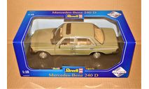 1/18 Revell Mercedes-Benz 240D (W123) 1976 olive green, Germany, масштабная модель, scale18