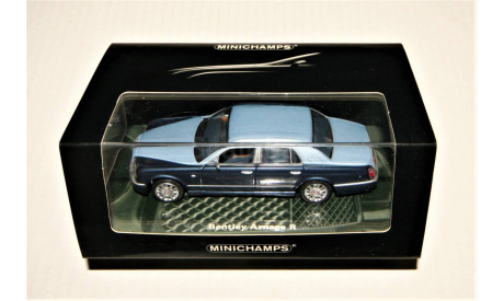 1/43 Minichamps BENTLEY Arnage R 2003 light blue/blue Limited Edition 1 of 899 pcs., England, масштабная модель, scale43