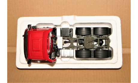 1/36 Sinotruk HOWO T7H (6x4) 2004 dark orange metallic, China, масштабная модель, Sinotruck Group, scale0