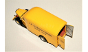 EXOTO Alfa Romeo 500 (4x2) Race Car Transporter S.A. SCUDERIA FERRARI Modena Italia 1950 yellow, масштабная модель, scale43