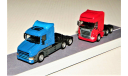 1/87 Herpa SCANIA 143M (4x2) white, Scania 124L 400 (6x4) blue, Scania R520 V8 (6x2) red - Set 3 Trucks, Hand made, Limited Edition, масштабная модель, OLM Design (Herpa KIT), scale87
