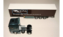 1/43 Eligor SCANIA R500 Topline (4x2) Tautliner Transports FOULON green-blue metallic/brown, Sweden, масштабная модель, scale43