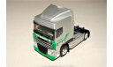 1/43 Eligor DAF XF105.460 Space Cab Euro 5 Tautliner Transports GUY CASSET silver metallic/blue, Holland, масштабная модель, scale43