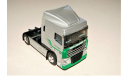 1/43 Eligor DAF XF105.460 Space Cab Euro 5 Tautliner Transports GUY CASSET silver metallic/blue, Holland, масштабная модель, scale43