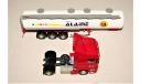 1/43 Eligor Scania R440 Highline Serie R (4x2) + Citerne Alimentaire ALAINE Transports red/white, масштабная модель, scale43