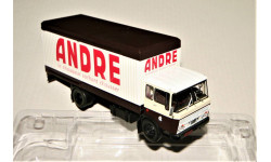 1/43 IXO Special C DAF A2600 (4x2) Koffer-Truck ANDRE 1970 brown/white Holland