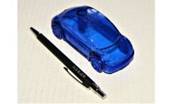 Подставка VW Beetle 2 blue + шариковая ручка AURUS black
