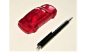 Подставка VW Passat B5 dark red + шариковая ручка SCANIA, масштабные модели (другое)