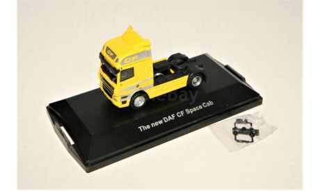 1/87 WSI Models DAF CF85 4x2 Space Cab yellow, масштабная модель, scale87