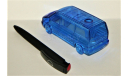 Подставка VW Caravelle blue + шариковая ручка MAN black, масштабные модели (другое)