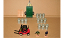 Набор Road Monster из 9 предметов, made in China, элементы для диорам, Мультибрендовый транспорт, Hongwell, scale43