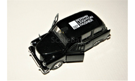 1/35 Welly AUSTIN FX4 ’London Taxi’ 1958-1984 black, масштабная модель, scale35