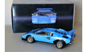 1/18 Kyosho LAMBORGHINI Countach LP500S blue, Italy, масштабная модель, scale18