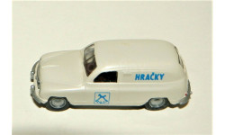 1/87 Igra SKODA 1200 HRACKY (4x2) 3-Door Fourgon 1952 grey, Czech Republik, CSSR