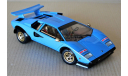 1/18 Kyosho LAMBORGHINI Countach LP500S blue, Italy, масштабная модель, scale18