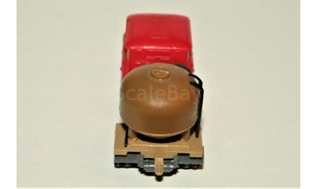 1/87 Permot SKODA S706 (4x2) Zementsilowagen 1973 red/light brown, CSSR, масштабная модель, Škoda, Permot/ VEB Preto Dresden, scale87