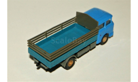 1/87 Permot SKODA S706 (4x2) Long Wheelbase LKW Pritsche/Plane 1974 blue, CSSR, масштабная модель, Škoda, Permot/ VEB Preto Dresden, scale87