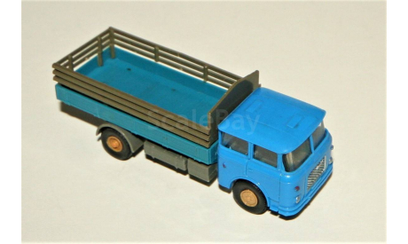 1/87 Permot SKODA S706 (4x2) Long Wheelbase LKW Pritsche/Plane 1974 blue, CSSR, масштабная модель, Škoda, Permot/ VEB Preto Dresden, scale87