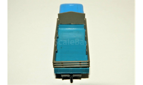 1/87 Permot SKODA S706 (4x2) Long Wheelbase LKW Pritsche/Plane 1974 blue, CSSR, масштабная модель, Škoda, Permot/ VEB Preto Dresden, scale87