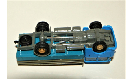 1/87 Permot SKODA S706 (4x2) Long Wheelbase LKW Pritsche/Plane 1974 blue, CSSR, масштабная модель, Škoda, Permot/ VEB Preto Dresden, scale87