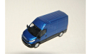 IVECO Daily Fourgon 4x2 blue metallic, масштабная модель, Eligor, scale72