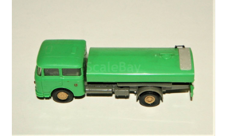 1/87 Permot SKODA S706 RTH-AKW (4x2) Long Wheelbase Wasserwagen Sprengwagen 1974 light green, CSSR, масштабная модель, Škoda, Permot/ VEB Preto Dresden, scale87