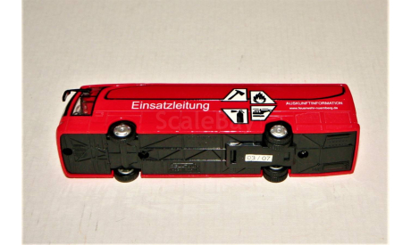 1/87 Schuco Metal MERCEDES-BENZ Travego (4x2) Einsatzleitung red, масштабная модель, scale87