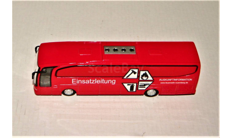 1/87 Schuco Metal MERCEDES-BENZ Travego (4x2) Einsatzleitung red, масштабная модель, scale87