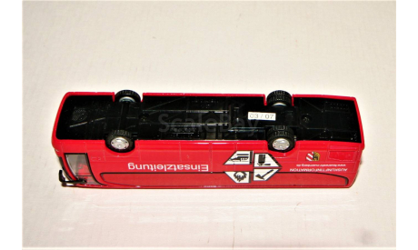 1/87 Schuco Metal MERCEDES-BENZ Travego (4x2) Einsatzleitung red, масштабная модель, scale87