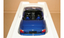 BMW Z1 Roadster (4x2) 1988 blue metallic, Germany, масштабная модель, Minichamps, 1:18, 1/18