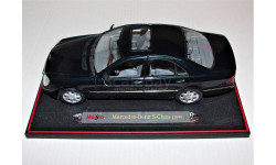 1/18 Maisto #31800 Mercedes-Benz S500 (W220) 1998 dark green metallic