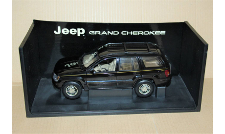 1/18 Autoart #74012 JEEP Grand Cherokee 1999 black, масштабная модель, scale18