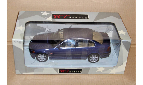 1/18 UT Models #20514 BMW 328i Saloon (E46) 6-Cylinder 1999 blue metallic, Germany, масштабная модель, UT Models (Minichamps), scale18