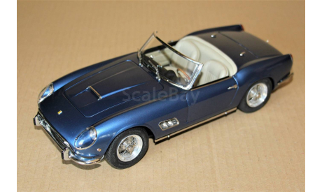 1/18 CMC FERRARI 250 California SWB 1960 blau metallic, масштабная модель, CMC Models, scale18