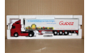 1/43 Eligor #114358 VOLVO FH3 13.500 (4x2) 2008-2012 Kühlkoffer Transports GUIDEZ red/white,  France, масштабная модель, scale43